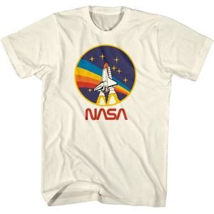 Nasa Rocket Rainbow Unisex T Shirt
